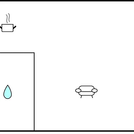 Lejlighed In With Kitchen *